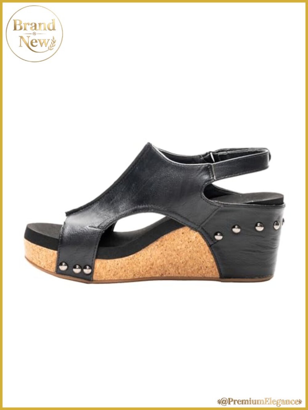 Corkys Carley Wedge Sandals EVA Foam Cushioned Insole 2.5 Inch Heel Hook Loop
